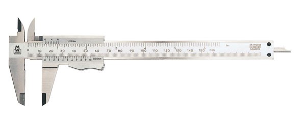 MOORE & WRIGHT CALIPER VERNIER PRECISION 0-150MM / 0-6''